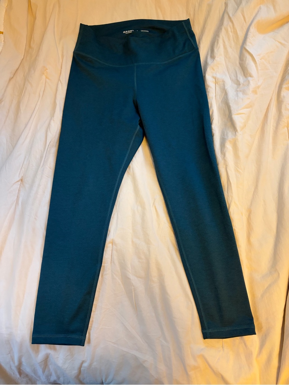 Old Navy Deep Teal High-Waist Leggings